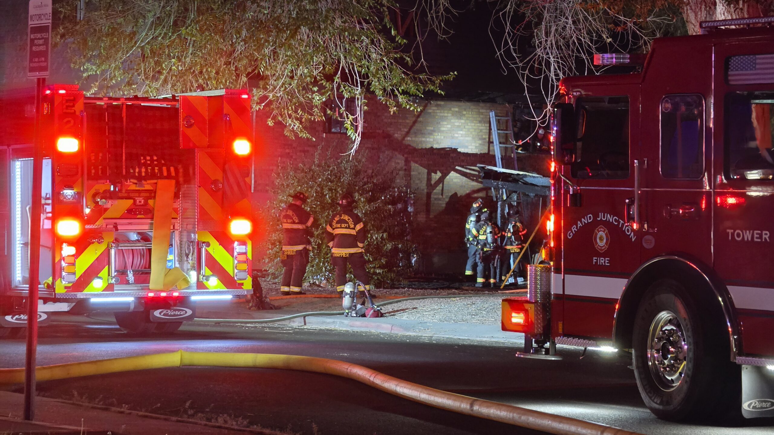Structure Fire, Walnut Ave & N 12th St