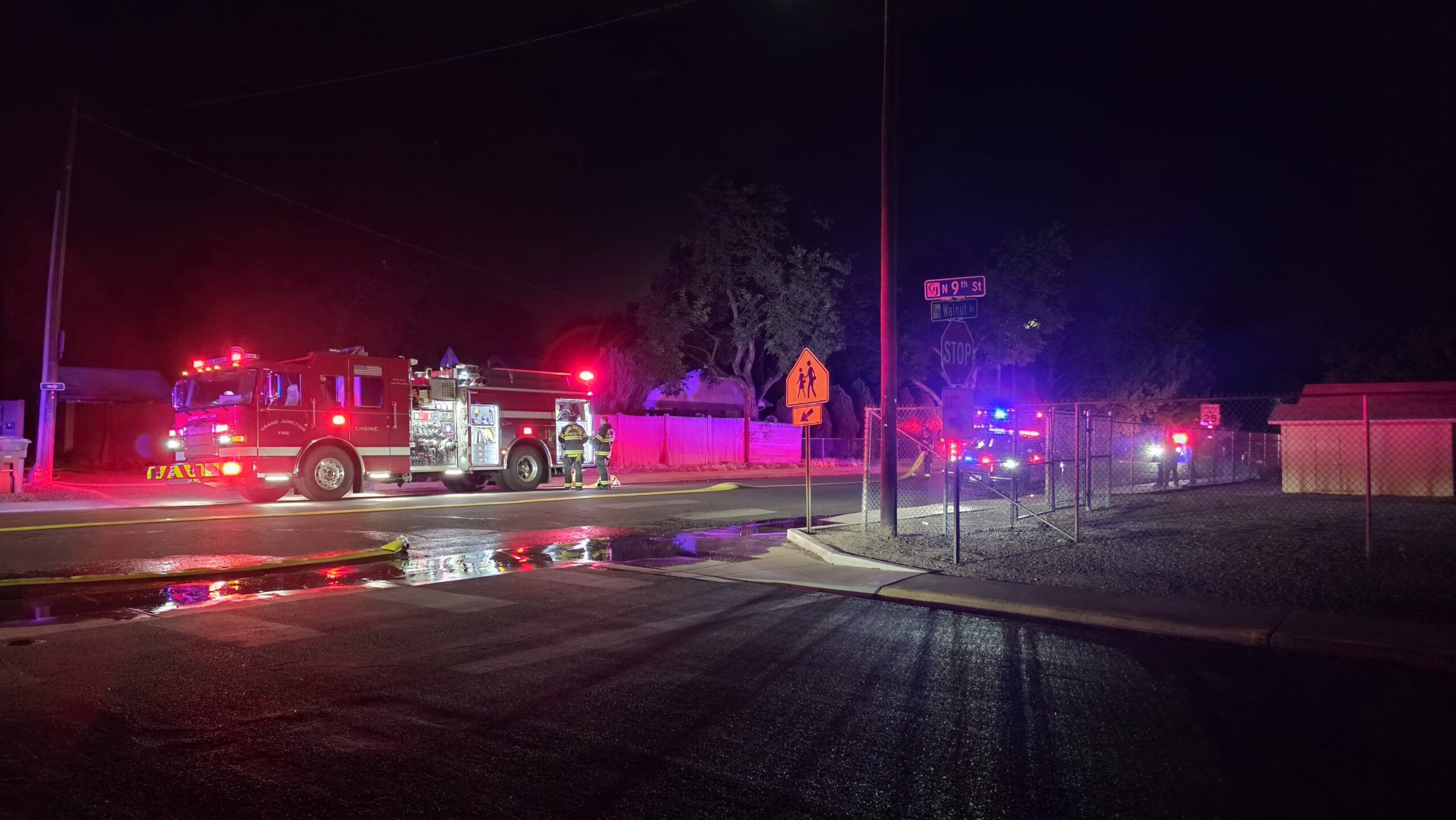 Shed Fire, Walnut Ave & N 9th St