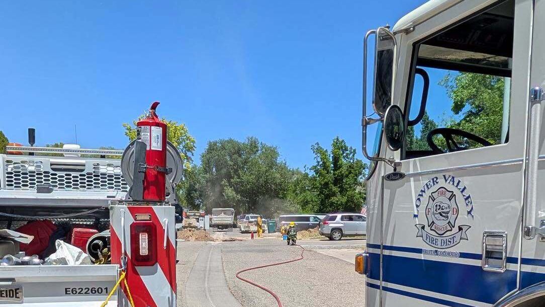 Gas Leak, K Rd & N Sycamore St