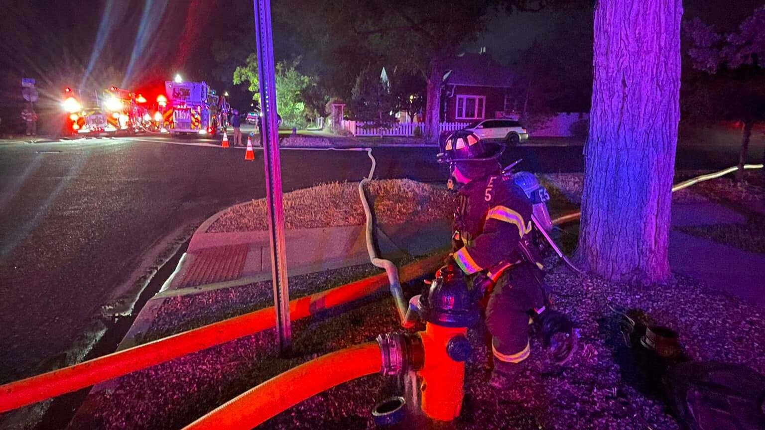 Structure Fire, Belford Ave & N 6th St