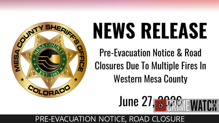 Sheriff Issues Pre-Evacuation for BS Road