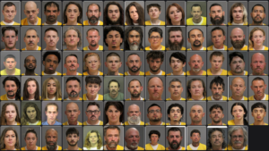 Weekly Jail Bookings for 5/31/26 to 6/6/26