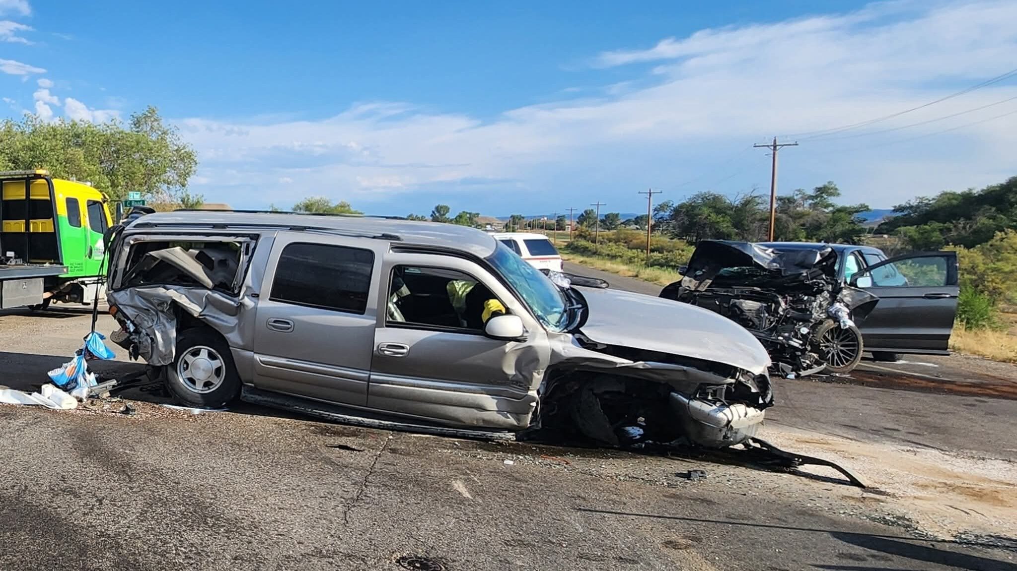 Multi-vehicle Crash, C Rd & 32 Rd