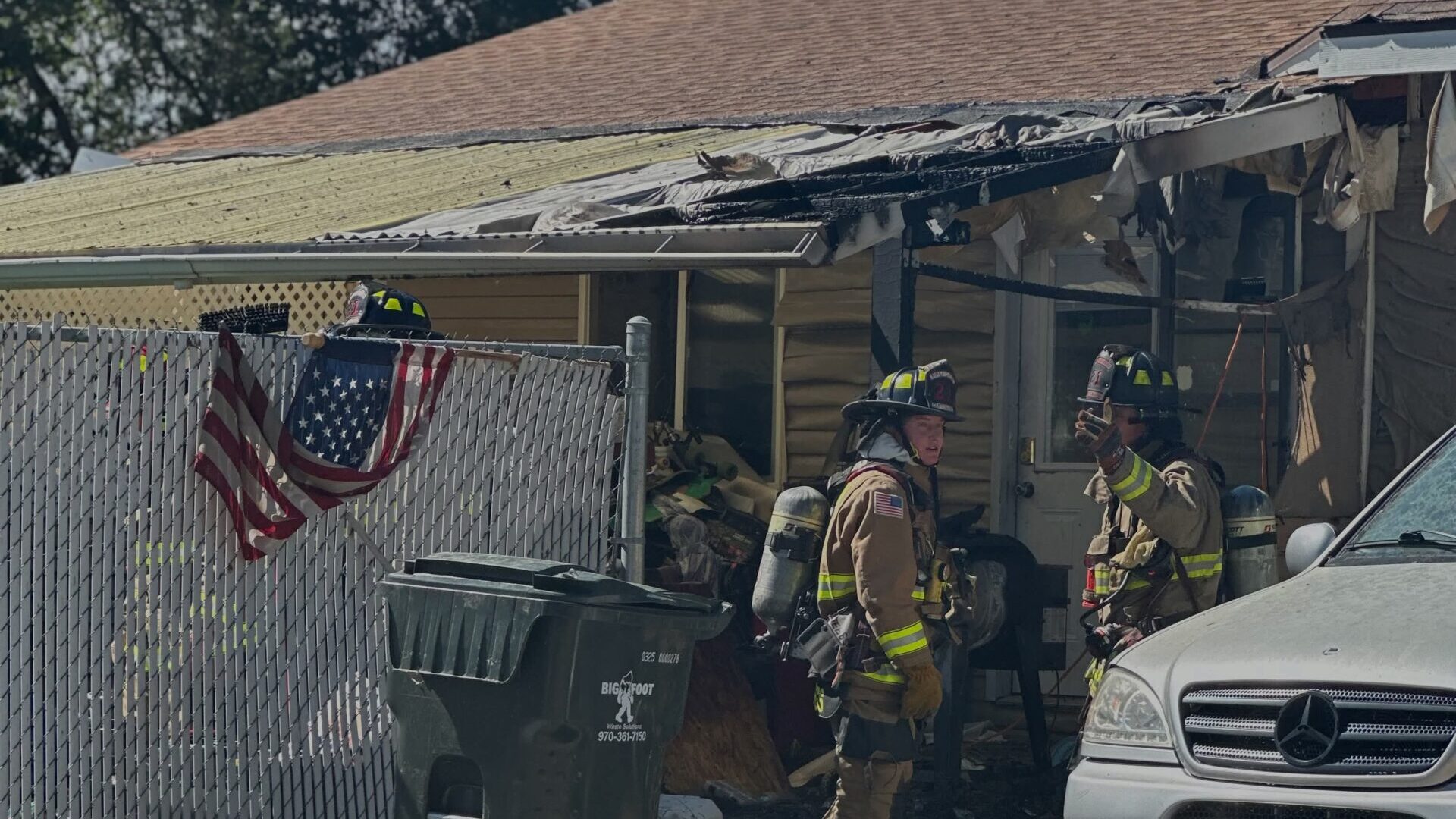 House Fire, F 1/2 Rd & 32 Rd