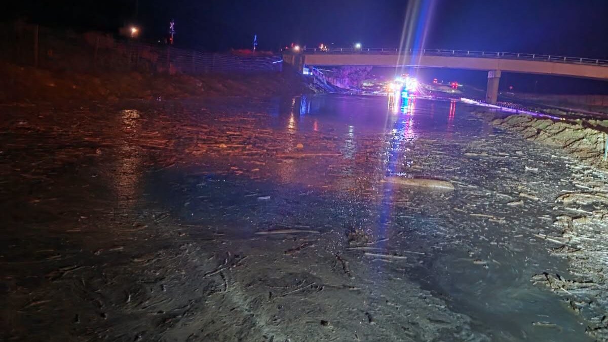 Detours in Place as Mudslide Closes I-70 Near Silt