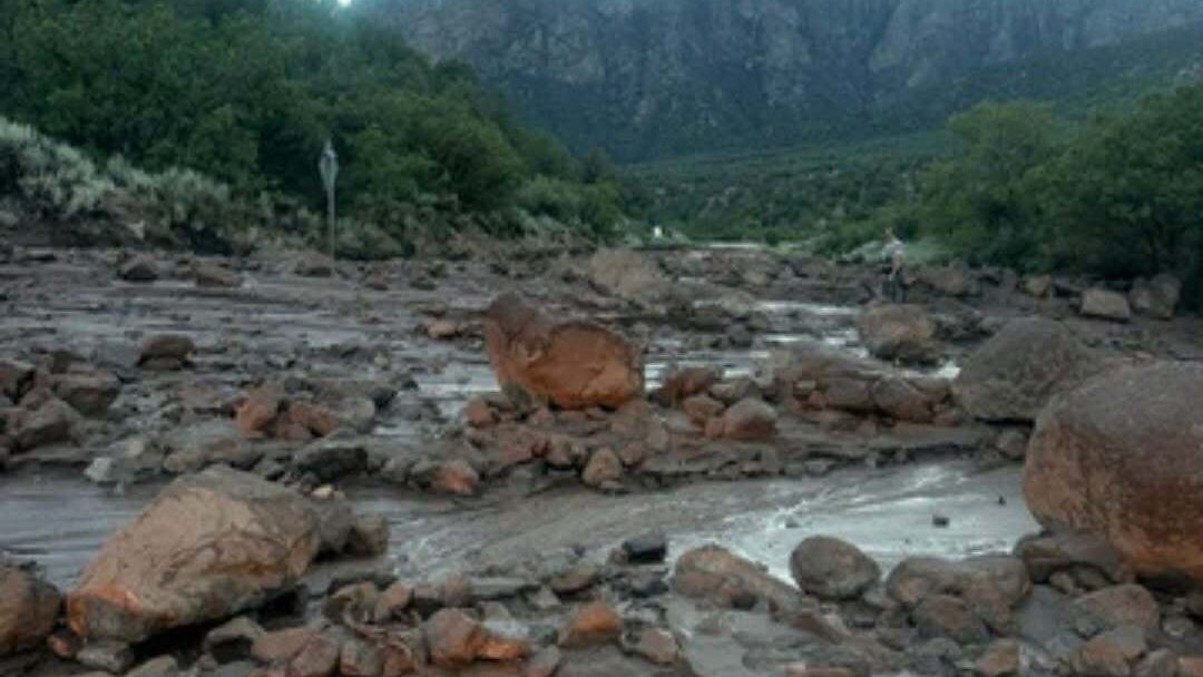 Mudslides Leave Hwy 141 Impassable Between Whitewater and Gateway