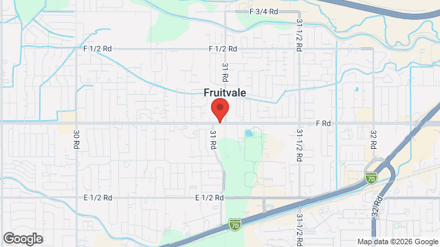 Vehicle vs Tree, F Rd & 31 Rd