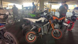Two Adults, 11 Juveniles Arrested for Illegal E-Motorcycle Activity