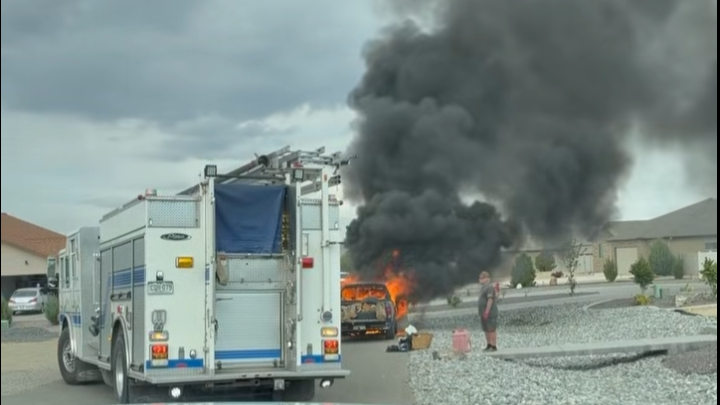 Vehicle Fire, Stremel Creek Ct & 17 1/2 Rd