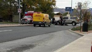 Motorcycle vs Vehicle Crash, North Ave & N 9th St