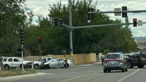 Vehicle Rollover Crash, F Rd & 33 Rd