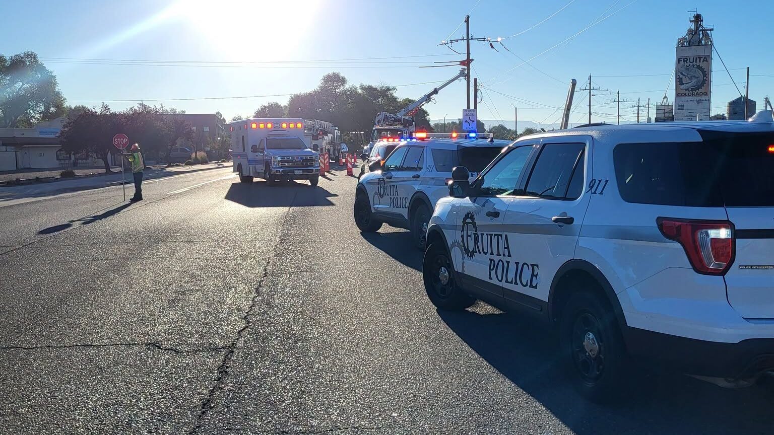 Vehicle vs Pedestrian, Hwy 6&50 & S Plum St