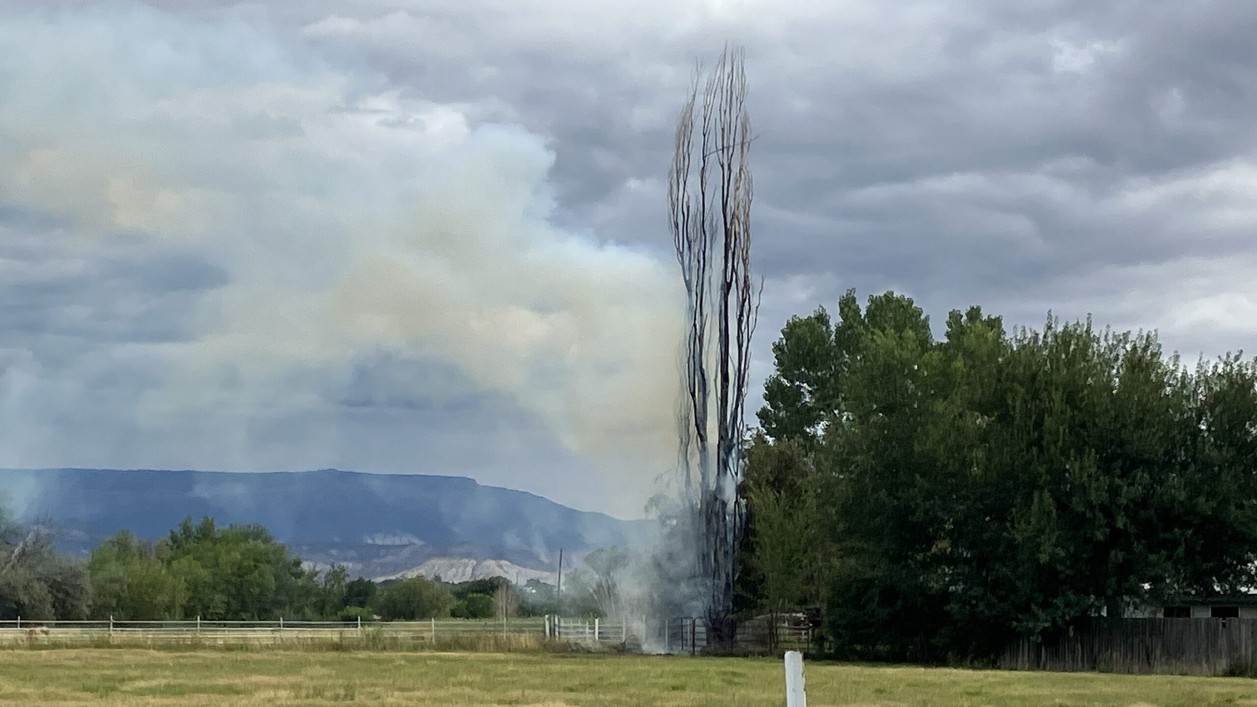 Brush Fire, Collyer Ave & 32 5/8 Rd