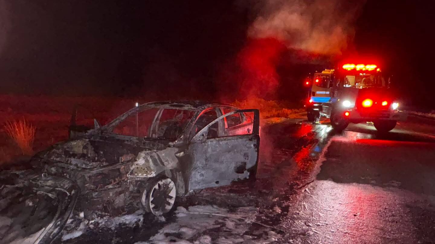 Vehicle Fire, Mile 220 on I-70 Utah