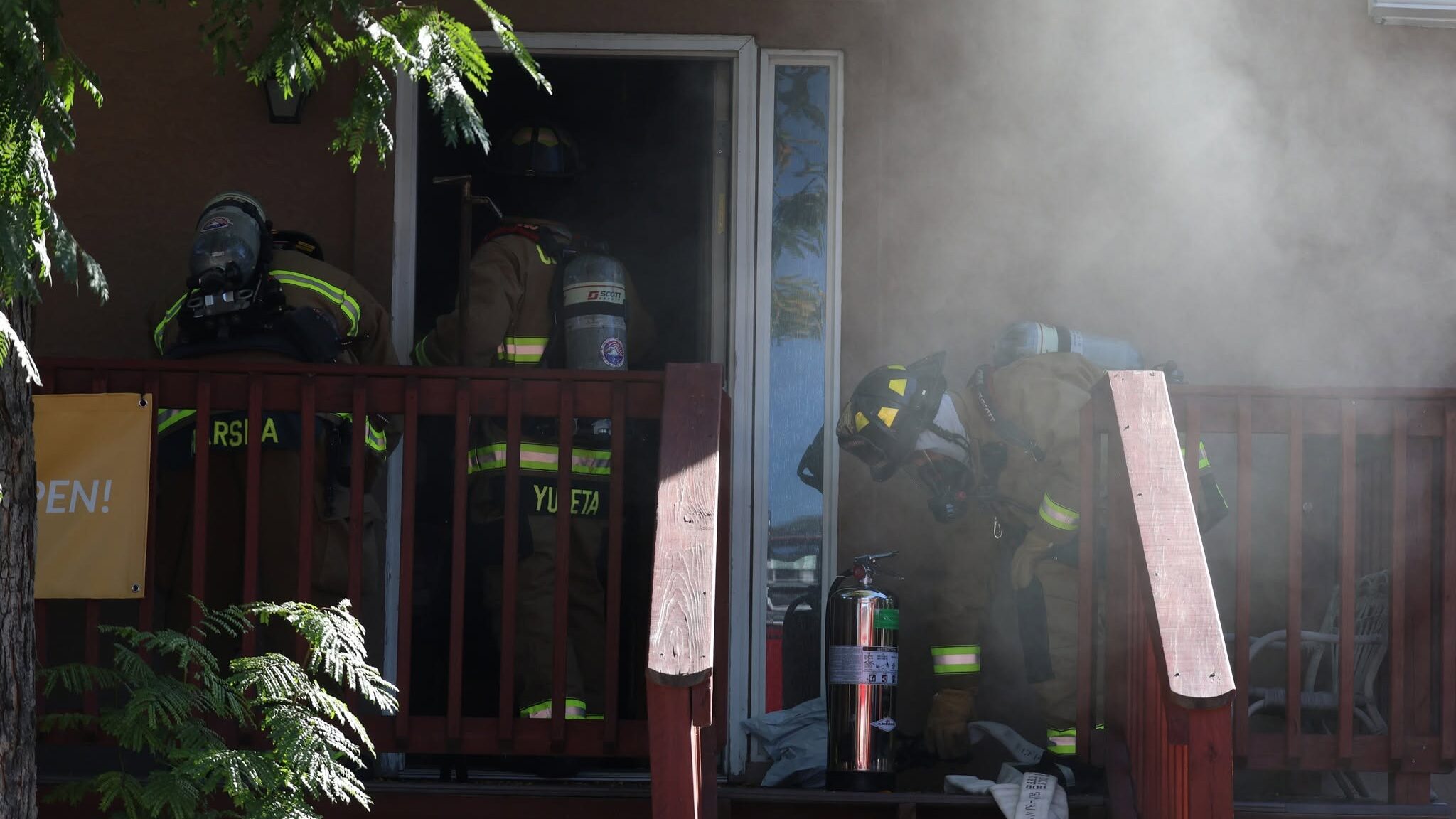Structure Fire, F Rd & 3rd St