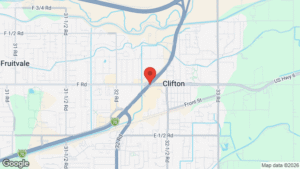 Two Vehicle Crash, F Rd & I-70B