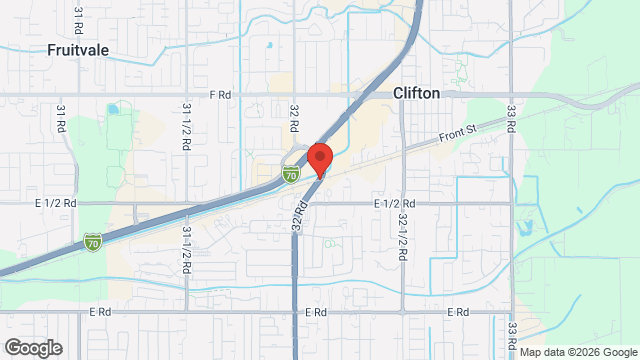 Vehicle vs Guardrail, I-70B & 32 Rd